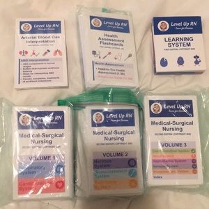 6 Level Up RN Nursing Flashcard Decks